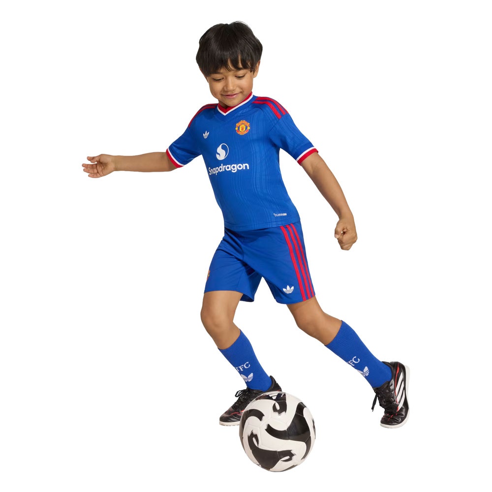 Mini Kit Manchester United Away Jersey 26/27